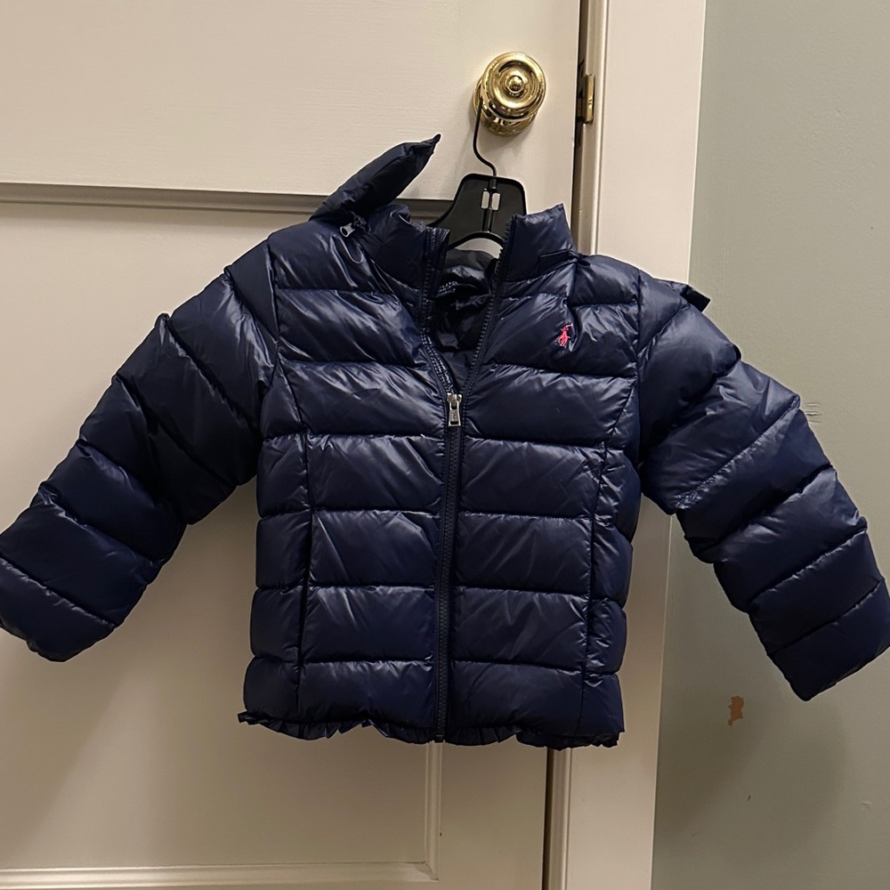 Polo by Ralph Lauren Dark Blue Kids Puffer Jacket